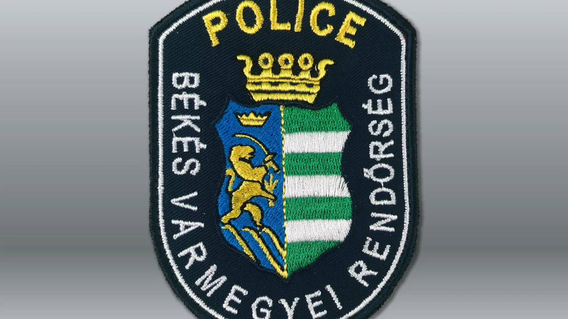 Hz. karjelvény (Békés Vármegyei RFK) felvarrós